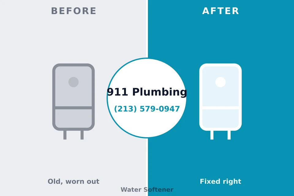 Before and after: plumbing company New Bremen, OH